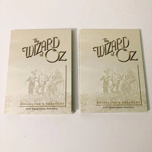 2005 The Wizard Of Oz Collectors Treasury Promotional and Kodachrome  Portfolios